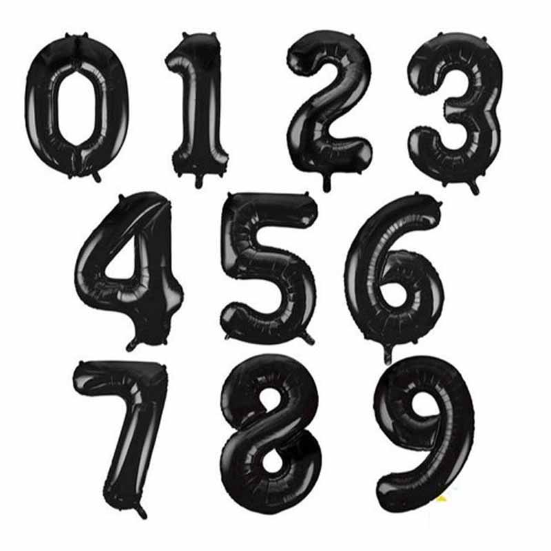 FOIL NUMBER BALLOON 16